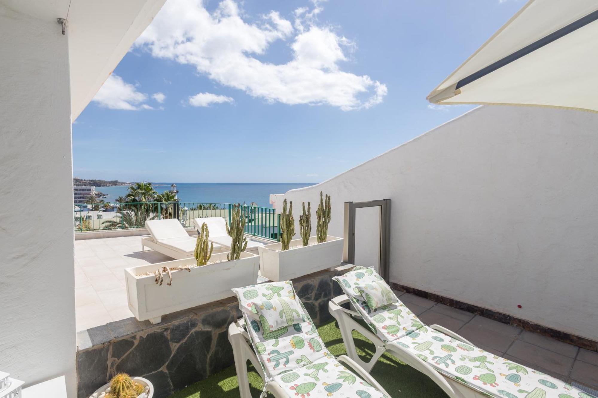 Playa Del Aguila Bungalow Con Terraza Solarium Maspalomas  Bagian luar foto