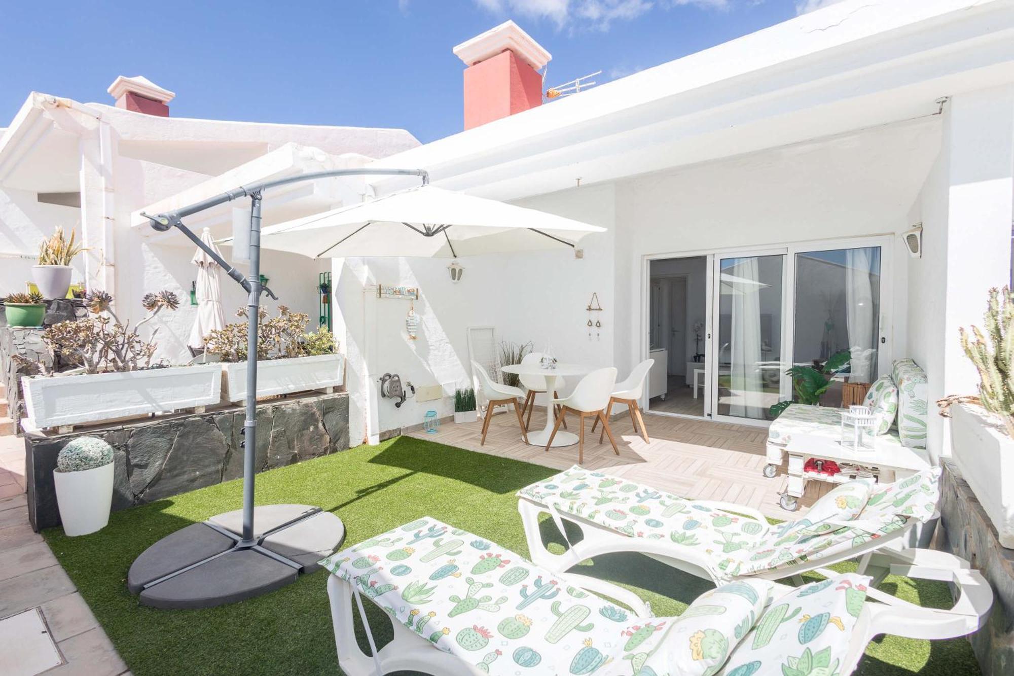 Playa Del Aguila Bungalow Con Terraza Solarium Maspalomas  Bagian luar foto