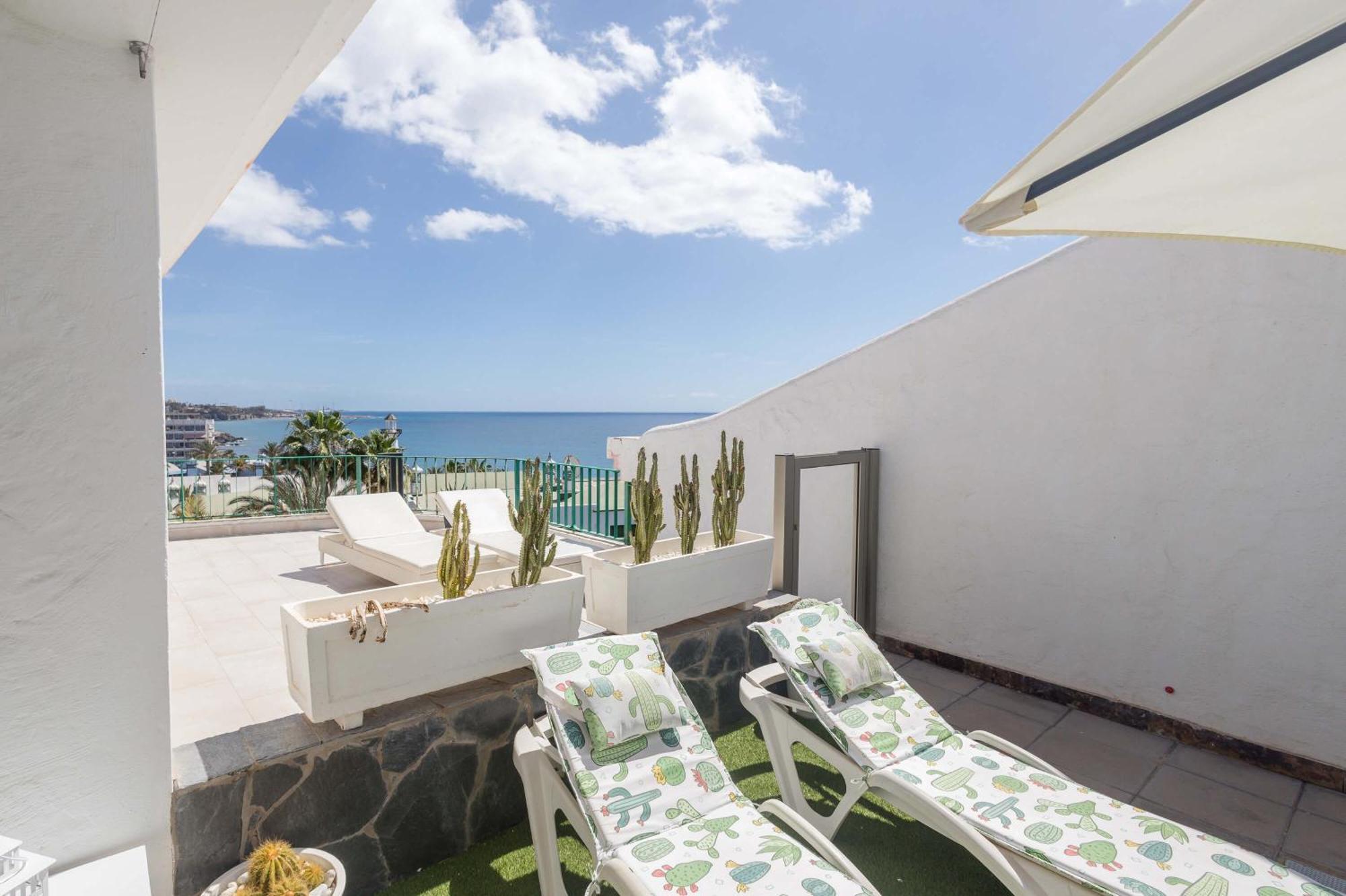 Playa Del Aguila Bungalow Con Terraza Solarium Maspalomas  Bagian luar foto