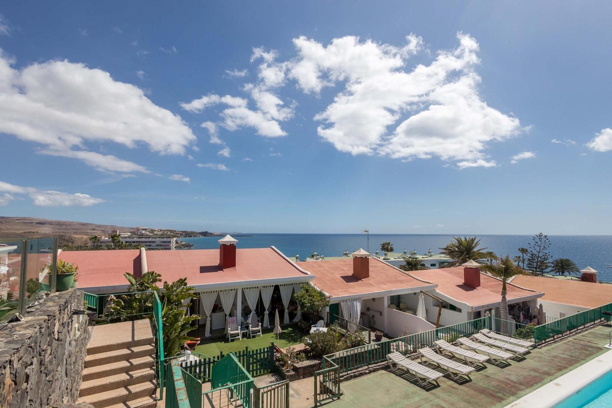 Playa Del Aguila Bungalow Con Terraza Solarium Maspalomas  Bagian luar foto